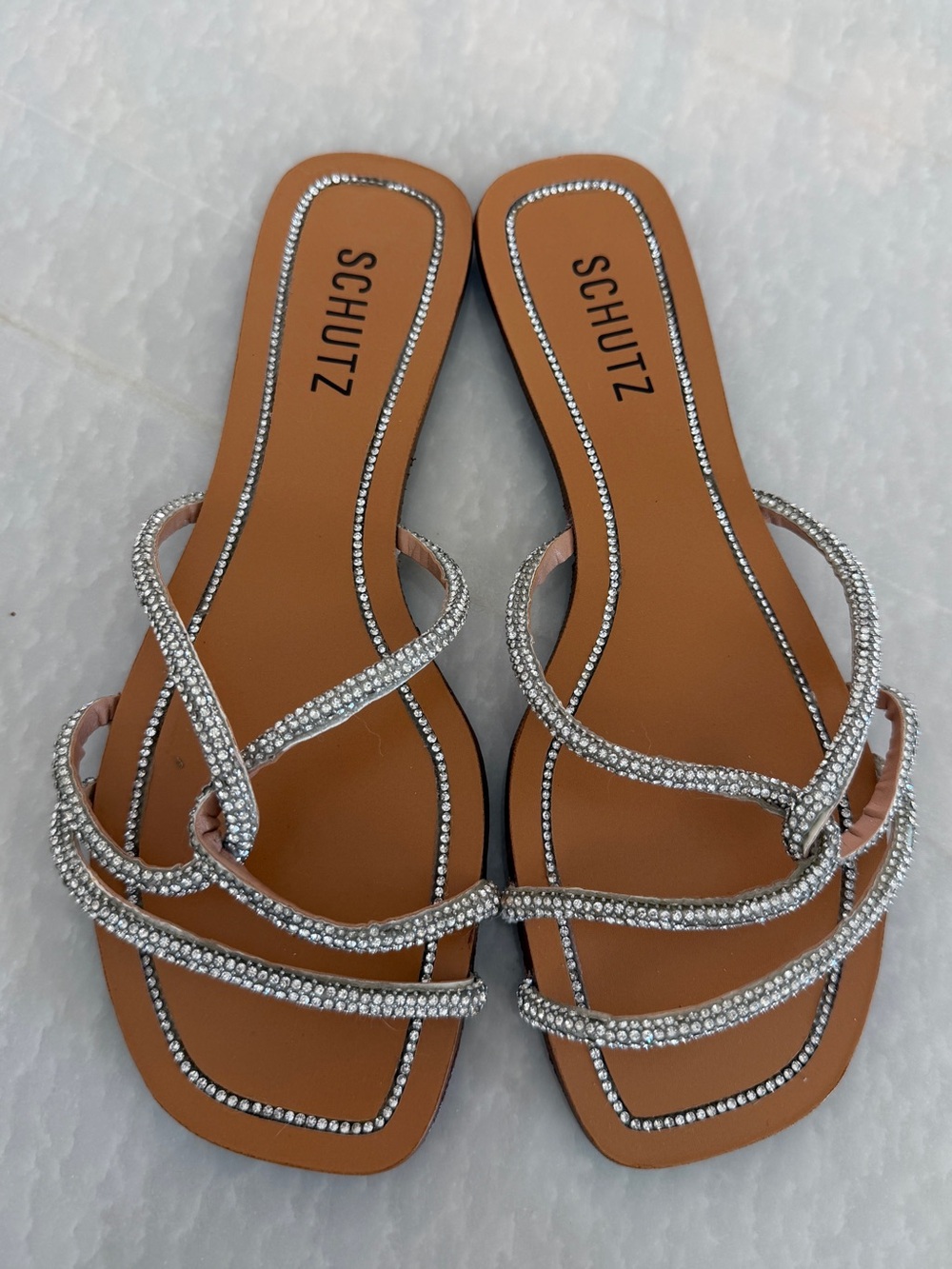 NEW 🌸SCHUTZ🌸 Honey Sandals Size: 7.5 - Picture 2 of 9